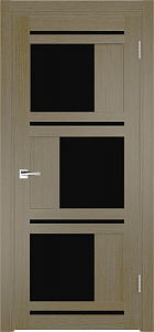 Товар Межкомнатная дверь Легенда Z-2 тон Грей Остекление Лакобель черное